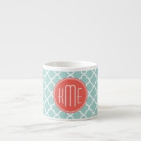 Quatrefoil de Casa e Moeda com Monograma Personali