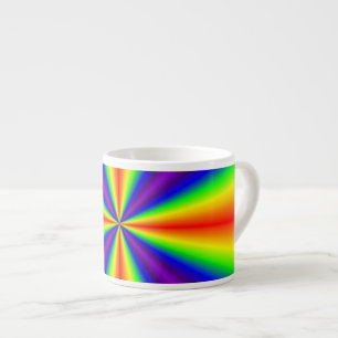 Xícara De Espresso Rainbow Cross