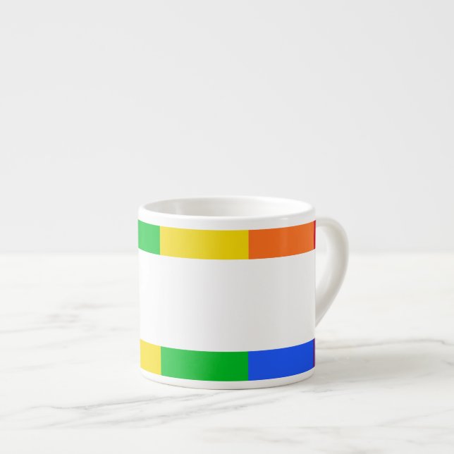 Xícara De Espresso Rainbow Espresso (Frente Esquerda)