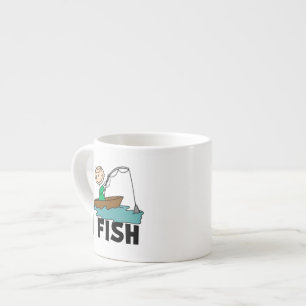 Xícara De Espresso Rapaz I Fish