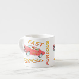 Xícara De Espresso Rápido e Rápido - Furioso 01
