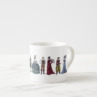 Xícara De Espresso Regency Fashion Jane Austen Espresso ou Tea Mug