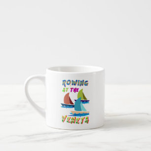 Xícara De Espresso Remo Na Veneta