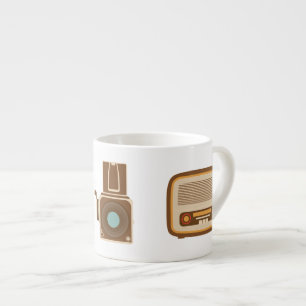 Xícara De Espresso Retro Espresso Mug