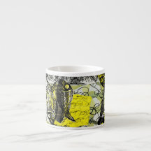 Risco do Scribble dos peixes