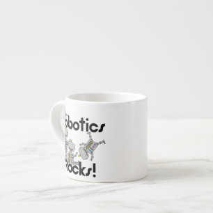 Xícara De Espresso Rochas da robótica