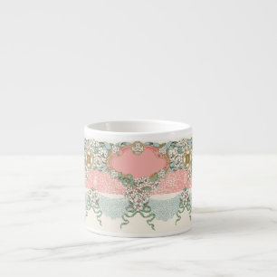 Xícara De Espresso Rococo Espresso Cup Mugs Segurança para micro-onda