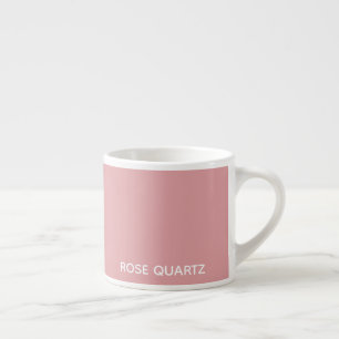 Xícara De Espresso Rosa Quartz - nome cor rosa