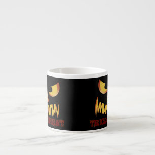 Xícara De Espresso Rosto de Abóbora 2