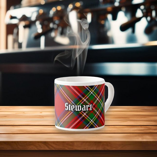 Xícara De Espresso Royal Stewart Tartan (Criador carregado)
