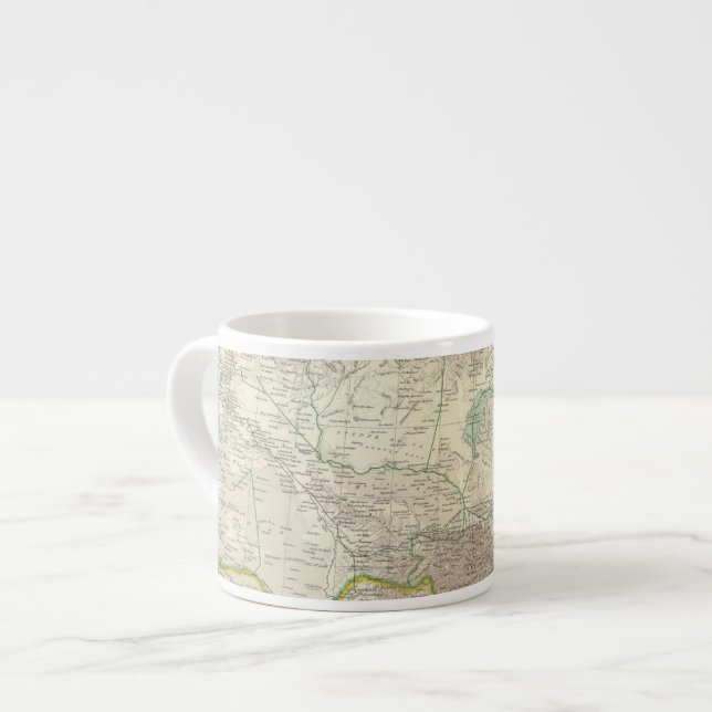 Xícara De Espresso Rússia, China, Ásia 2 (Frente Esquerda)