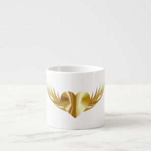 Xícara De Espresso Sanidade do ouro