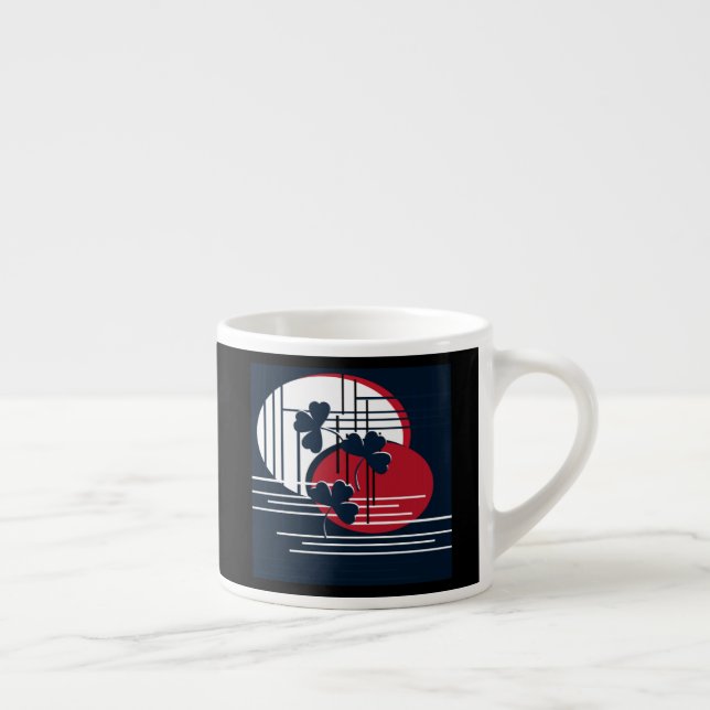 Xícara De Espresso São Patrício, abstração (Direita)