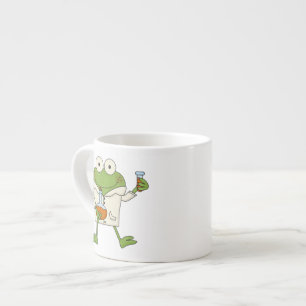 Xícara De Espresso Sapo do laboratório