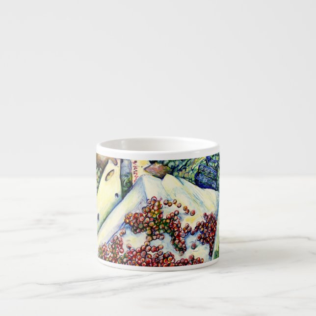 Xícara De Espresso Se Deus tivesse melhorado, ela teria mantido (Frente)