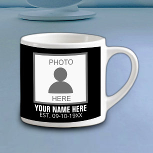 Xícara De Espresso Seu nome e idade da foto aqui