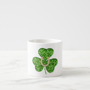 Xícara De Espresso Shamrock and Horserradicar Espresso Mug