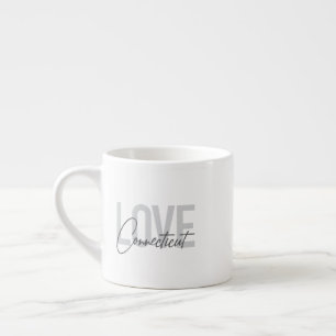 Xícara De Espresso Simples, moderno, legal design Love Connecticut