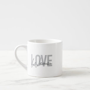 Xícara De Espresso Simples, moderno, urbano, legal design Love Wiscon