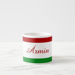 Xícara De Espresso Sinalizador Húngaro Personalizado