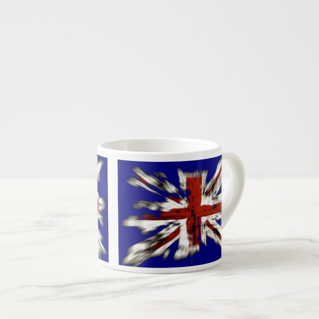 Xícara De Espresso Sindicato britânico desolado Jack (Frente Esquerda)