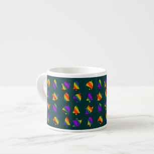 Xícara De Espresso Sinos Trippy