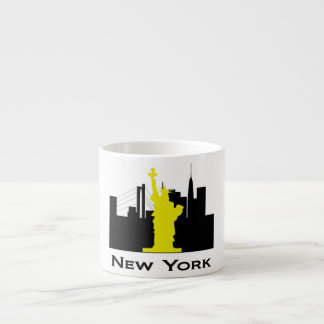 Xícara De Espresso Skyline da Nova Iorque