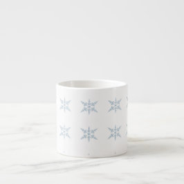 Xícara De Espresso Snowflake Specialty Mug
