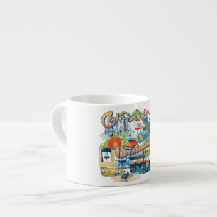 Xícara De Espresso Sonho na Califórnia