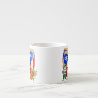Xícara De Espresso Specialty Mug - Puerto Rican Cultural Expresso Mug