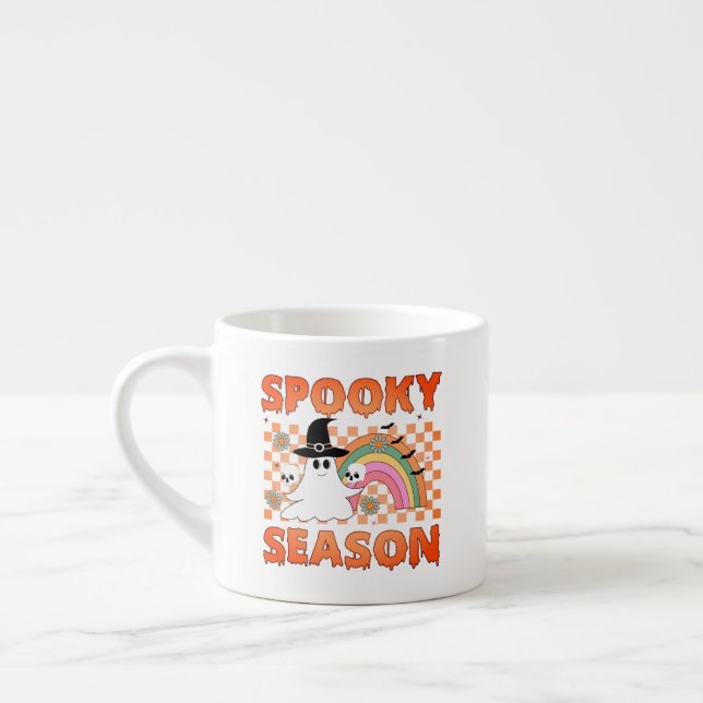 Xícara De Espresso Spooky Season Halloween Vibes-45634 (Esquerda)