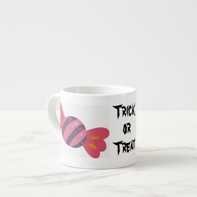 Xícara De Espresso Spooky Treats (Frente Esquerda)