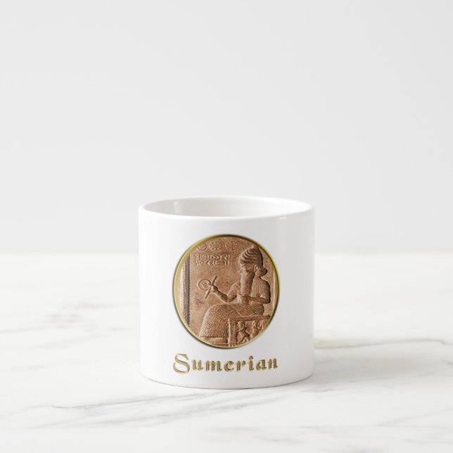 Xícara De Espresso sumério (Frente)