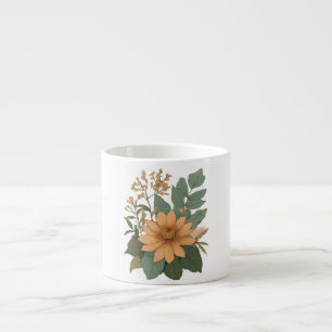 Xícara De Espresso Sunflower Sunrise Specialty Espresso Mug