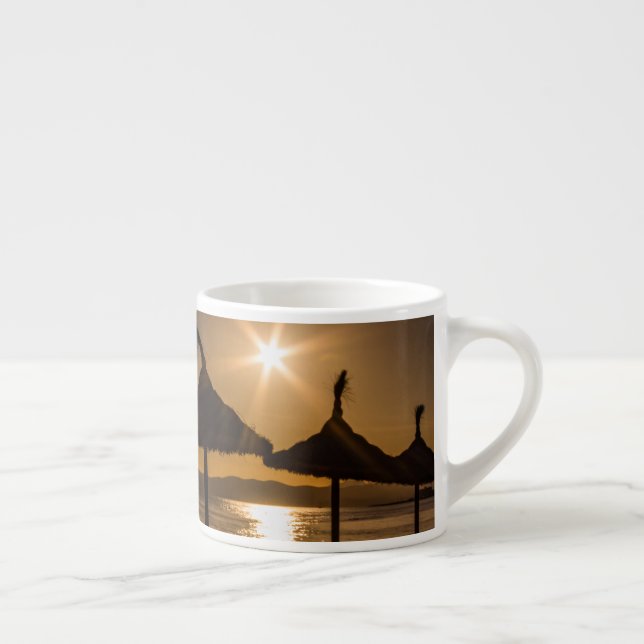 Xícara De Espresso Sunset na praia, Maiorca, Espanha (Direita)