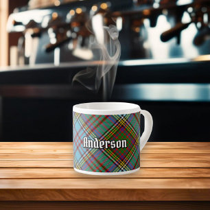 Xícara De Espresso Taça Clan Anderson Tartan Espresso