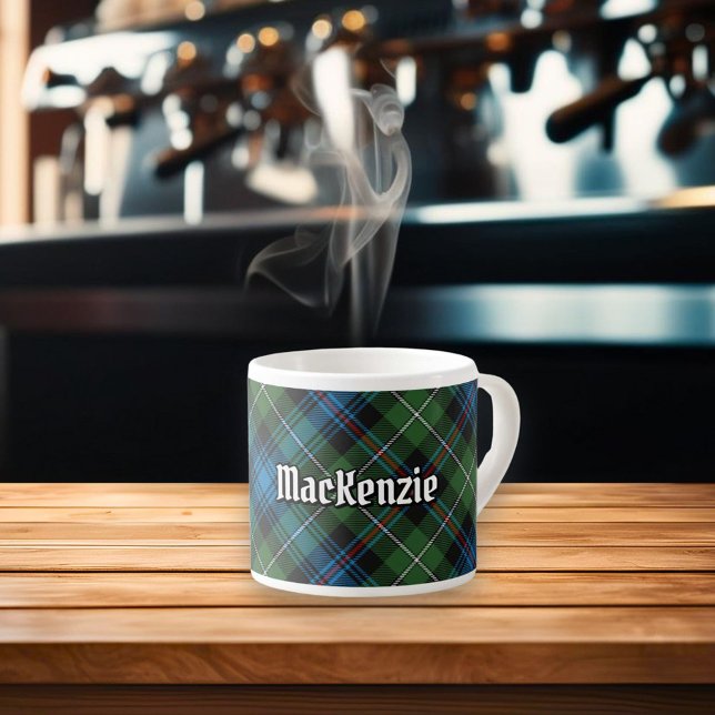 Xícara De Espresso Taça Espresso Clan MacKenzie Tartan (Criador carregado)