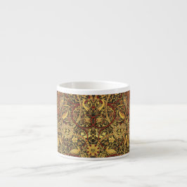 Xícara De Espresso Tapeçaria Faux Bullerswood de William Morris