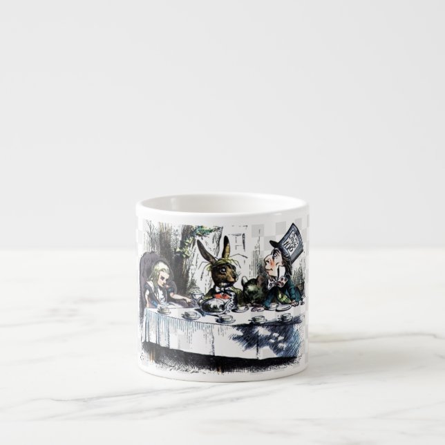 Xícara De Espresso Tea Party 2 (Frente)
