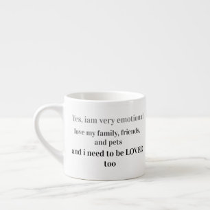 Xícara De Espresso Tenho Suas Costas Amigos e Família Irmãos e Irmãs
