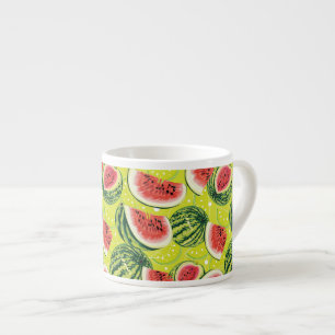 Xícara De Espresso Teste padrão 2 da melancia