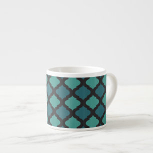 Xícara De Espresso Teste padrão de mosaico no estilo árabe