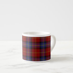Xícara De Espresso Teste padrão do Tartan