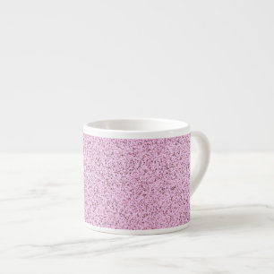 Xícara De Espresso Textura em betão rosa Pastel