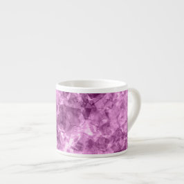 Xícara De Espresso Textura Rosa Escuro Crumplada
