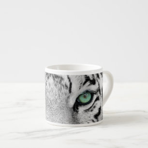 Xícara De Espresso Tigre branco