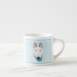 Xícara De Espresso Touro - Pintura de Cão Original Bonita