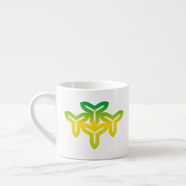 Xícara De Espresso Trilâmina Gótica (Esquerda)