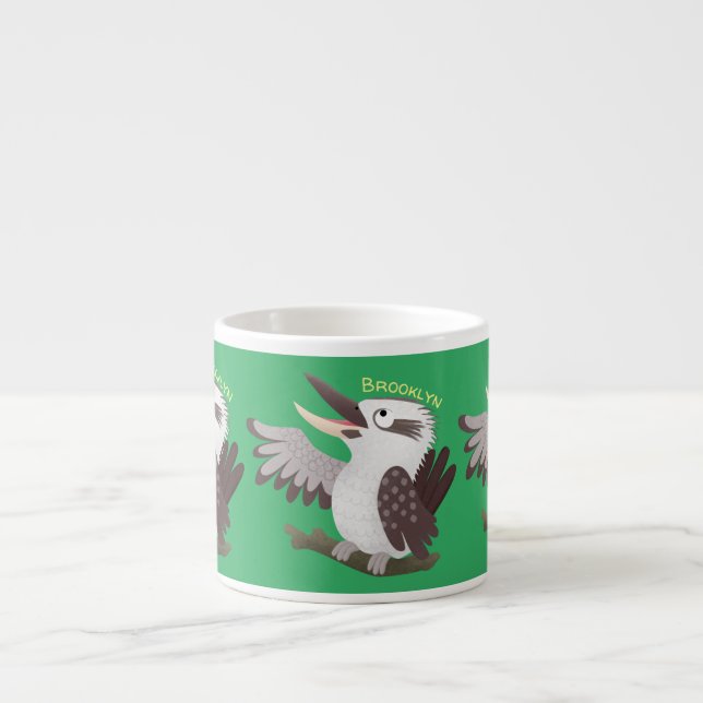 Xícara De Espresso Um desenho animado e engraçado (Frente)