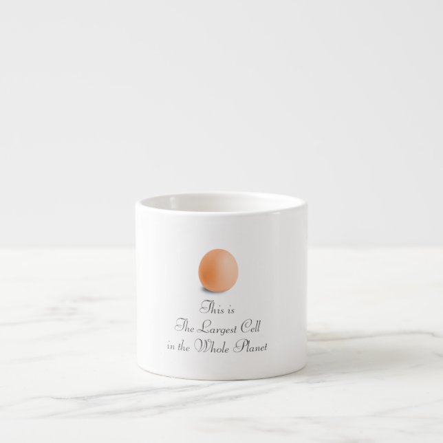 Xícara De Espresso Um Ovo (Frente)